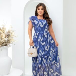 Vestido de tule longo - BelUs'